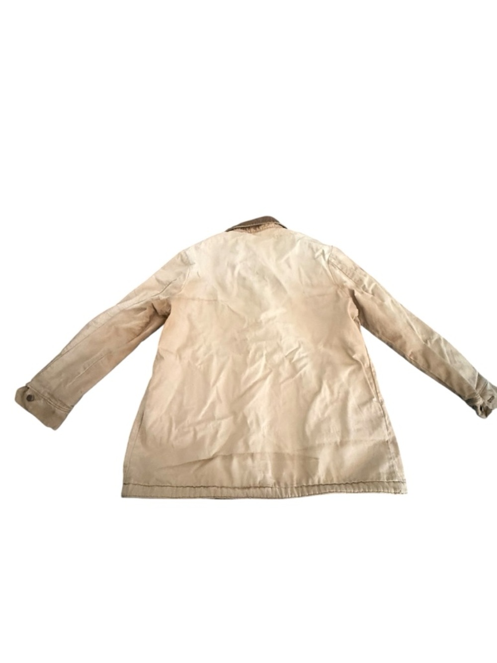 Vintage Big Ben Wrangler Chore coat, 44 Long, blanket lined canvas barn jkt USA - Picture 2 of 5